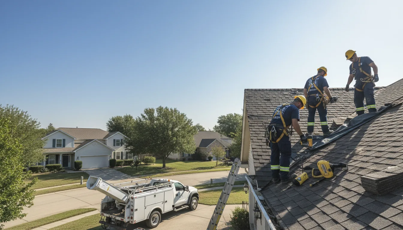 Emergency Roof Repair in Burleson, TX near me